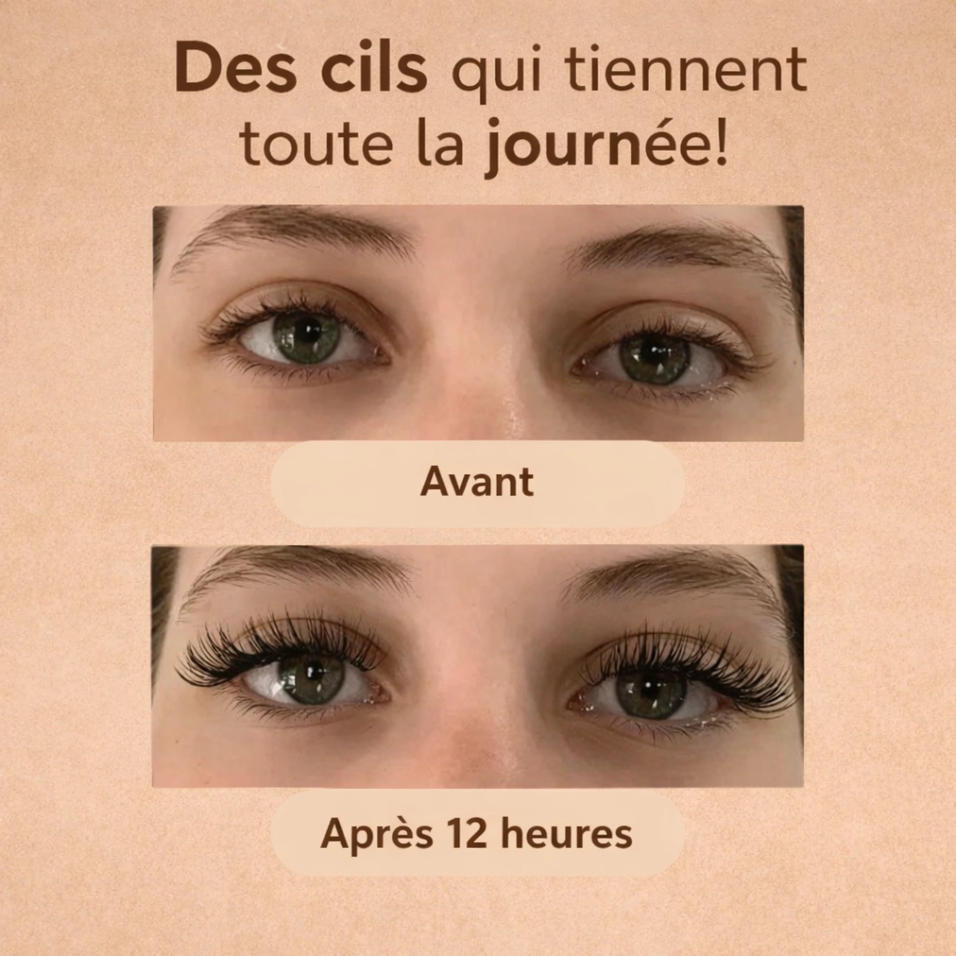 Faux cils magnétiques sans colle
