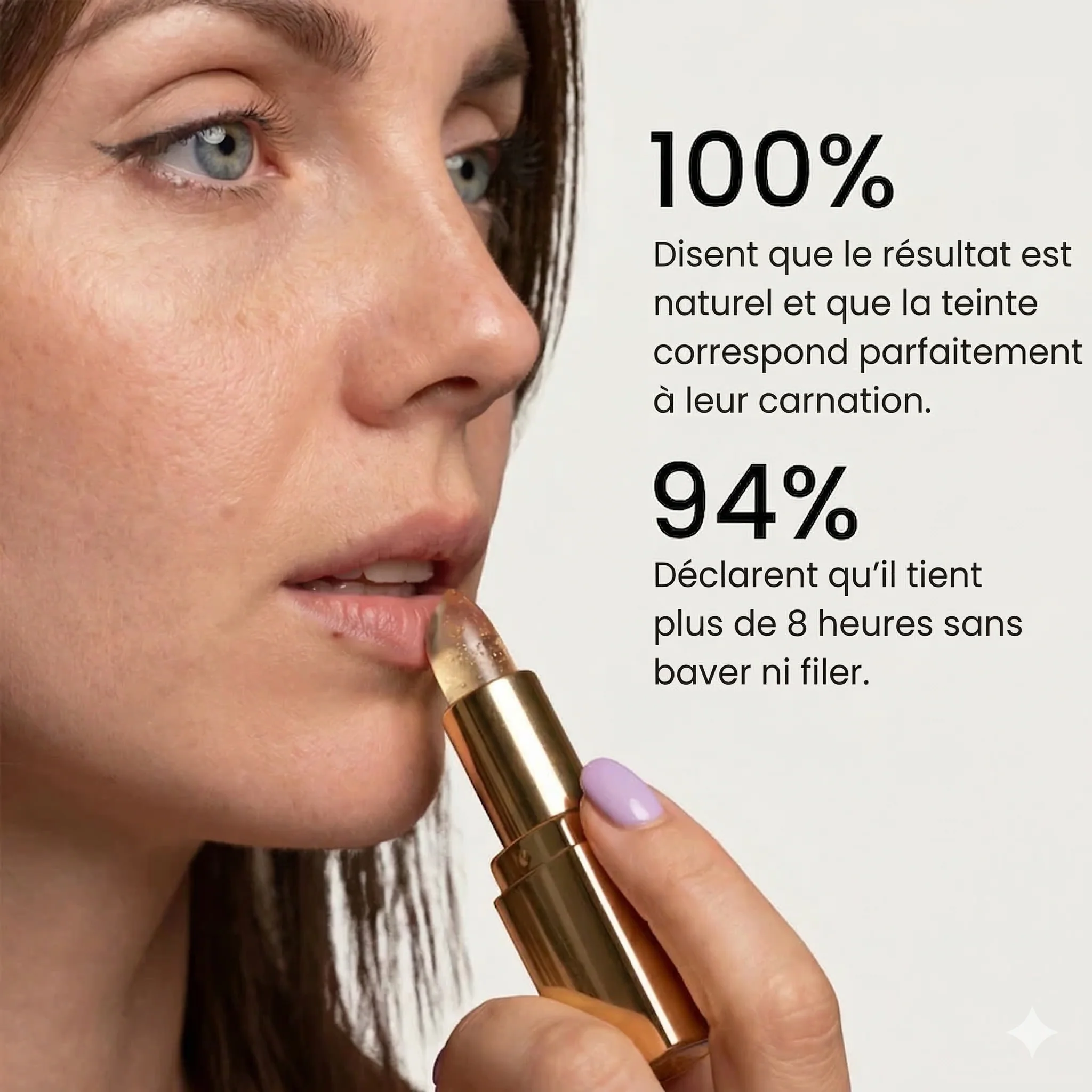 Nymevia - Rouge à lèvres qui s'adapte au pH