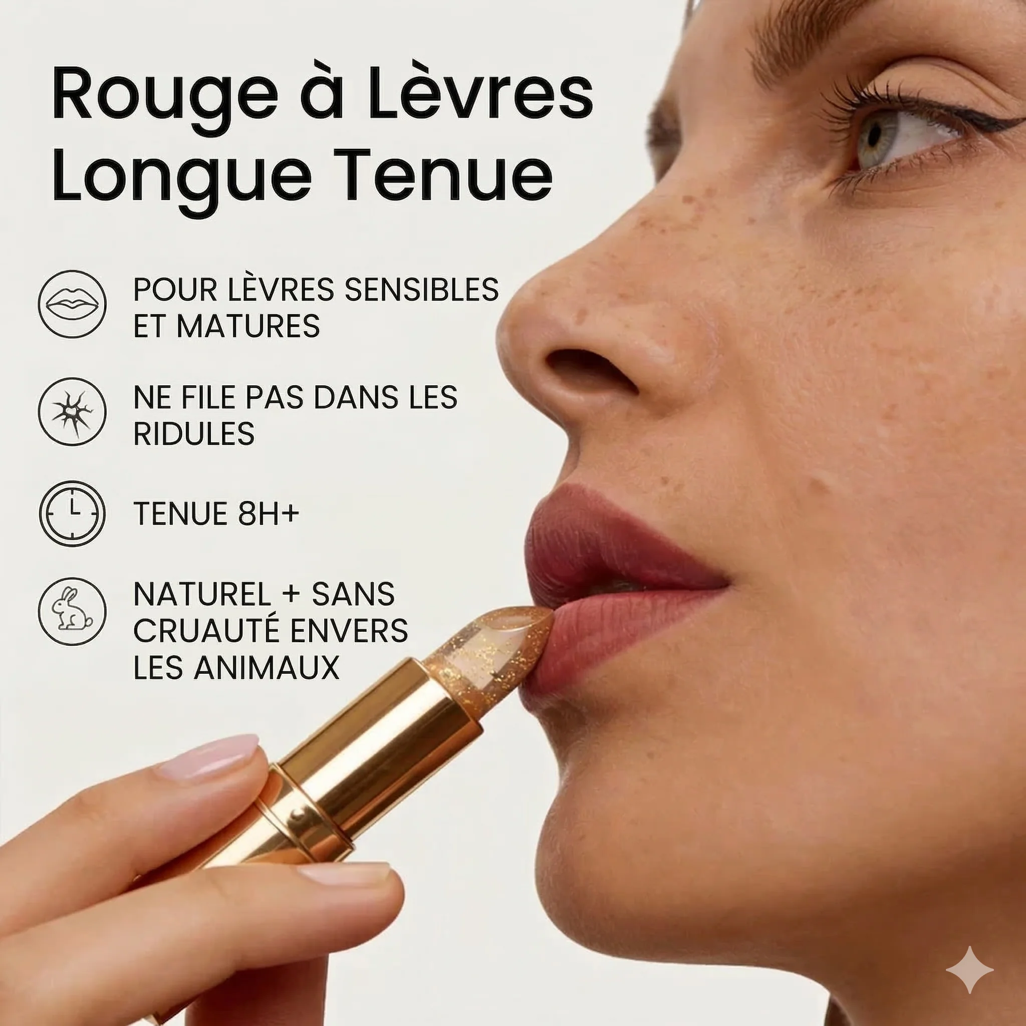 Nymevia - Rouge à lèvres qui s'adapte au pH